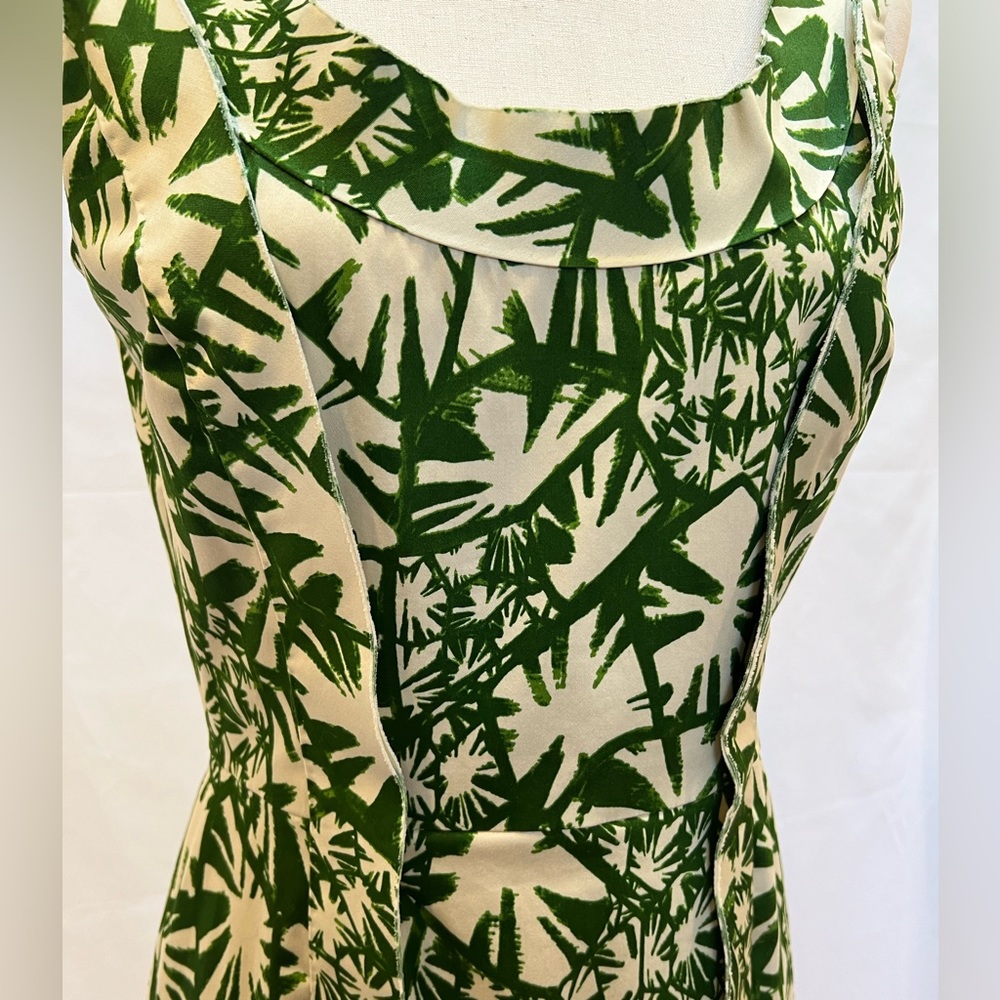 Oscar De La Renta silk cocktail dress size 6